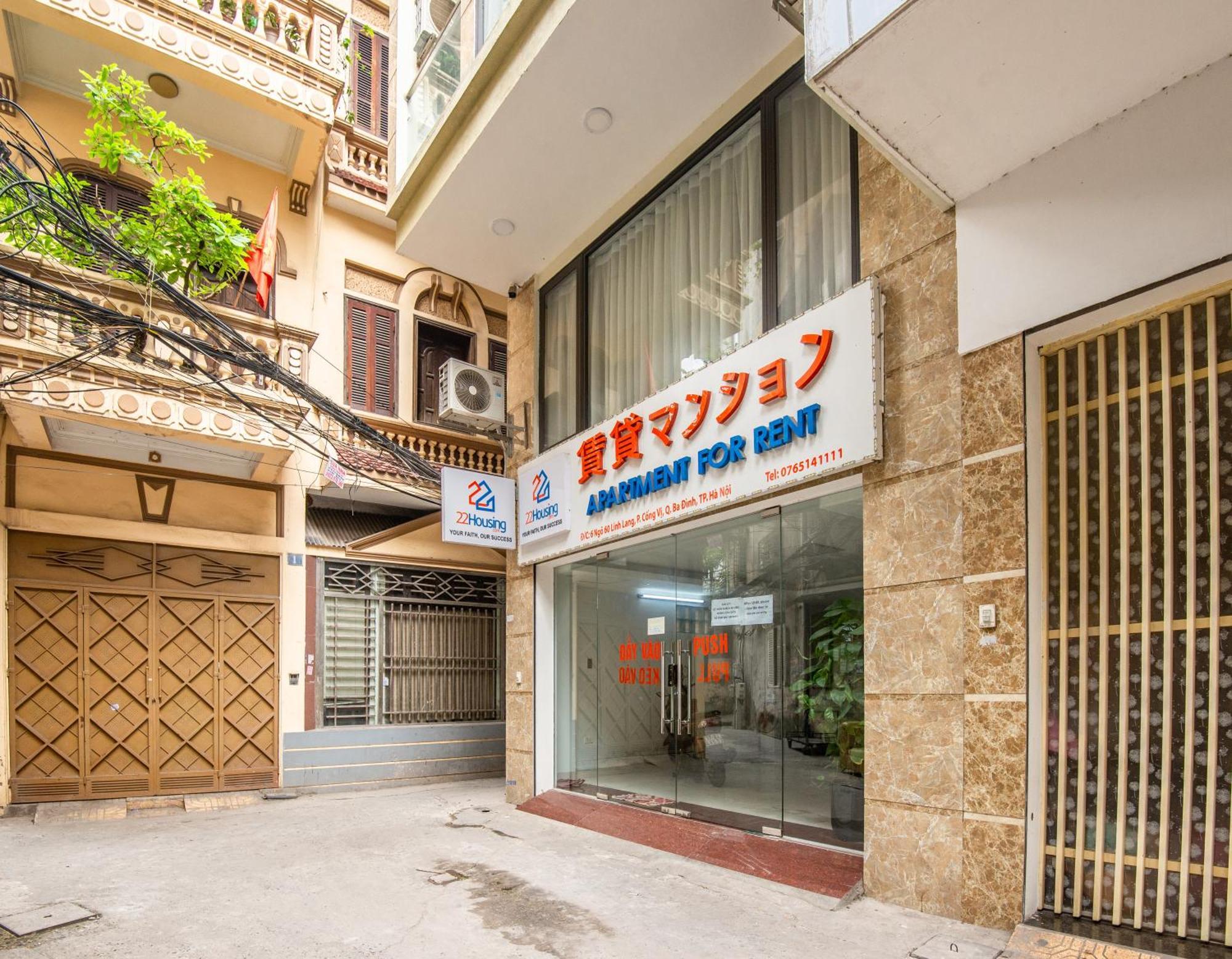 האנוי 22Housing Hotel & Residence 60 Linh Lang מראה חיצוני תמונה